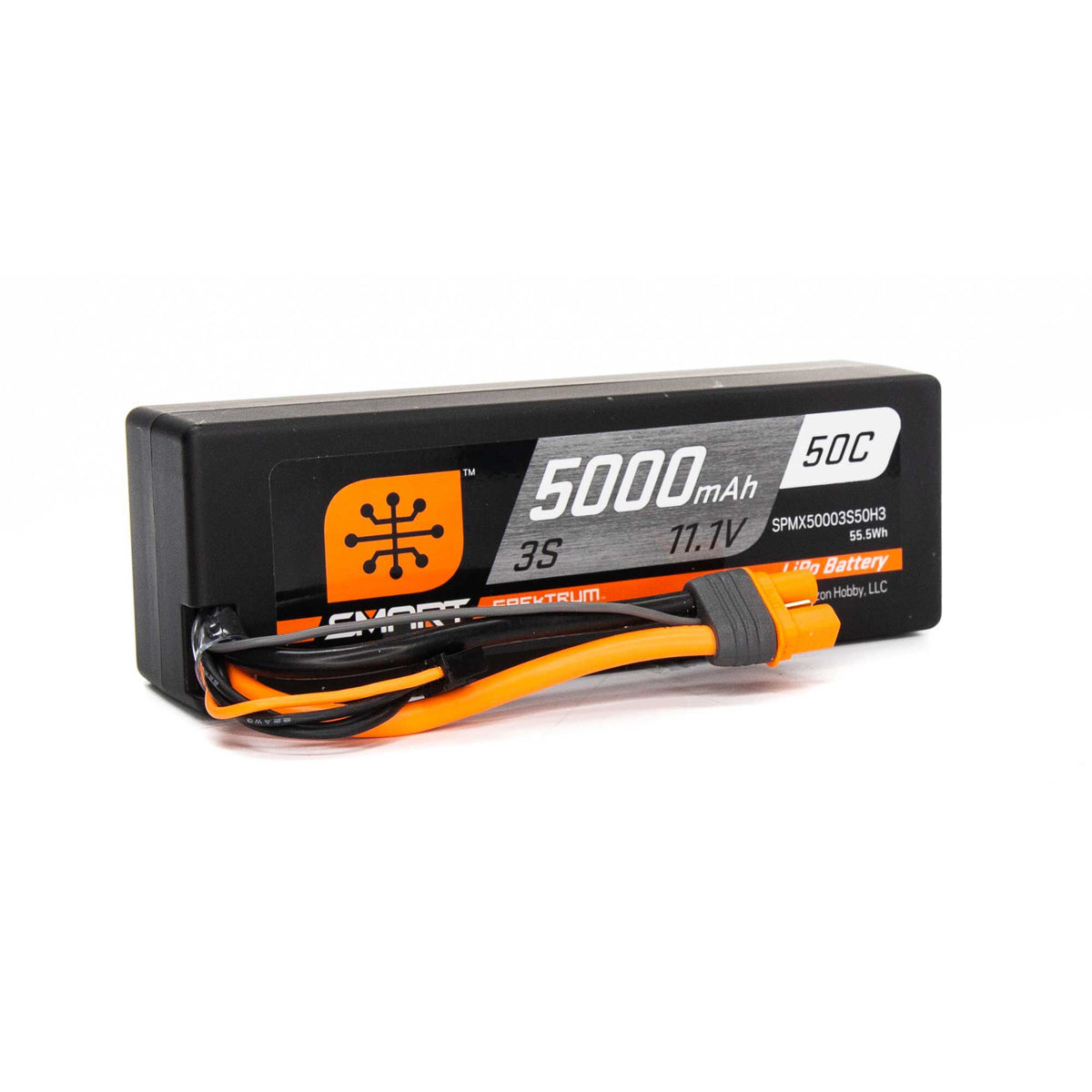 5000mAh 3S 11.1V 50C Smart LiPo Hardcase; IC3