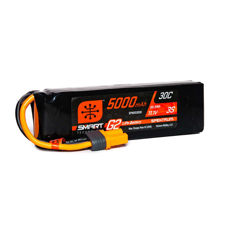 5000mAh 3S 11.1V Smart G2 LiPo 30C; IC5
