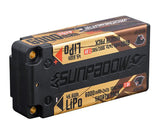 Li-Po Battery 2S 7,6V 6000mAh 100C Shorty HV Gold*
