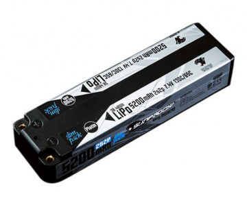 Li-Po Battery 2S 7,4V 5200mAh 130C Slim Mid Platin*