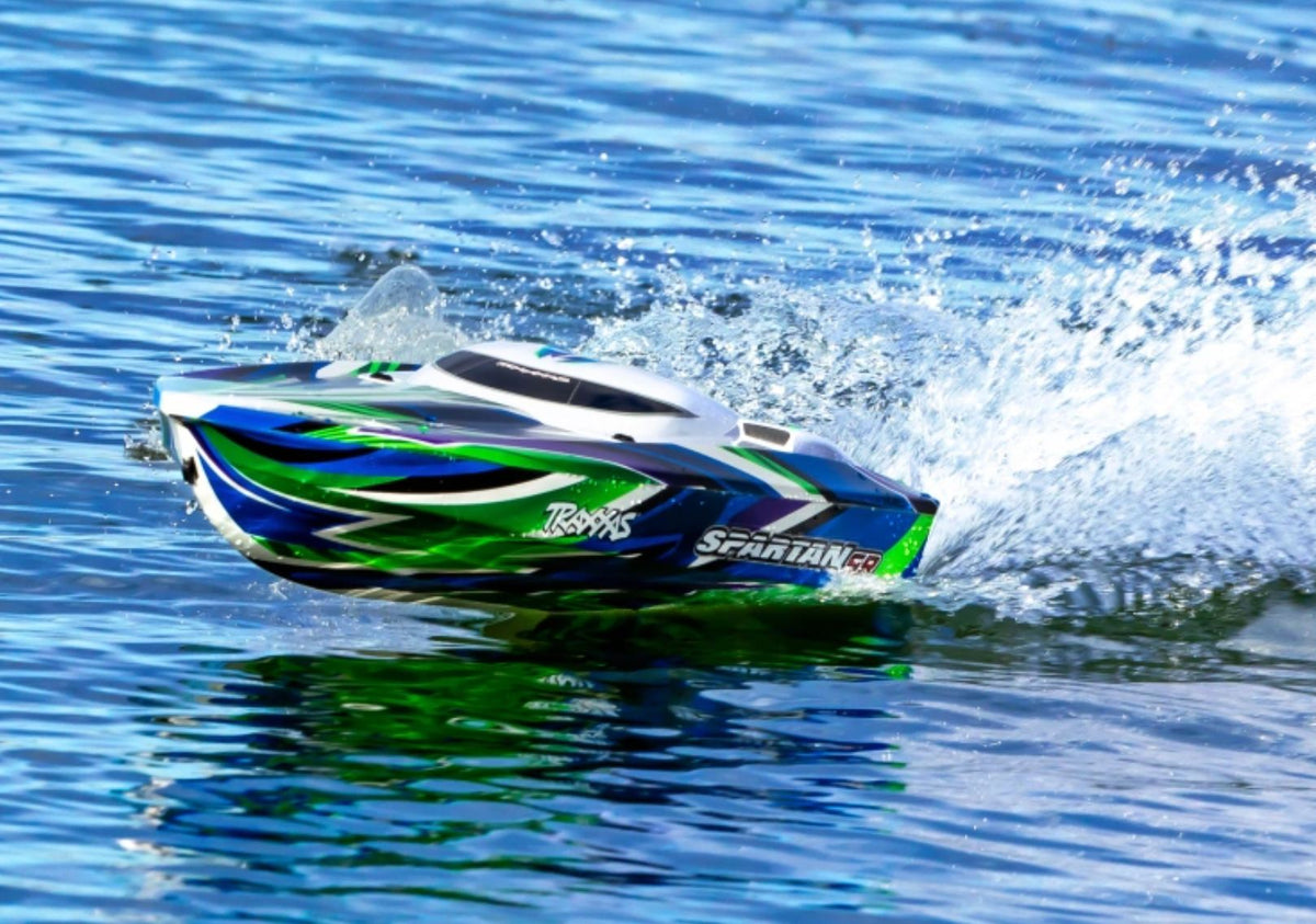 Traxxas Spartan-SR BL TQi TSM Self-Righting - vild radiostyrd båt