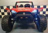 Power Buggy 24V 4-hjulsdrift för barn – 2 personer, röd