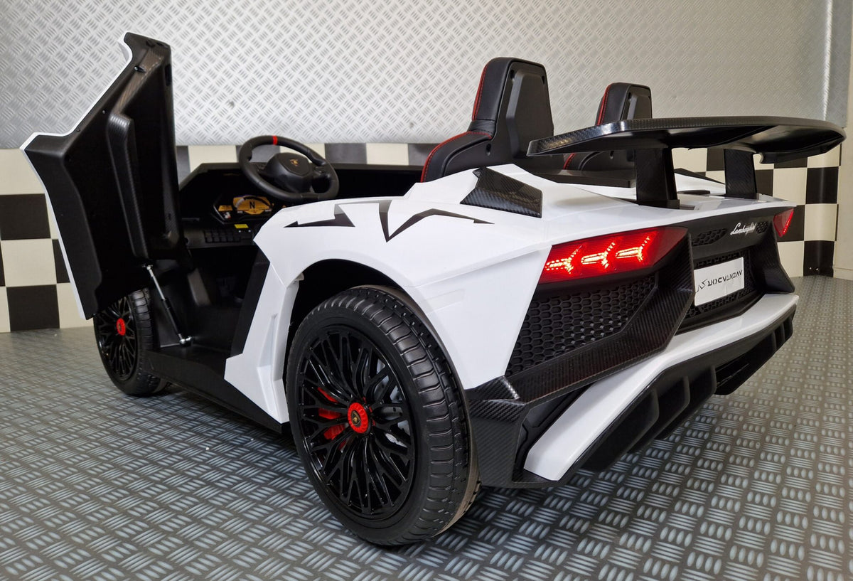 Lamborghini Aventador SV XXL 24V elbil för barn – 2 personer