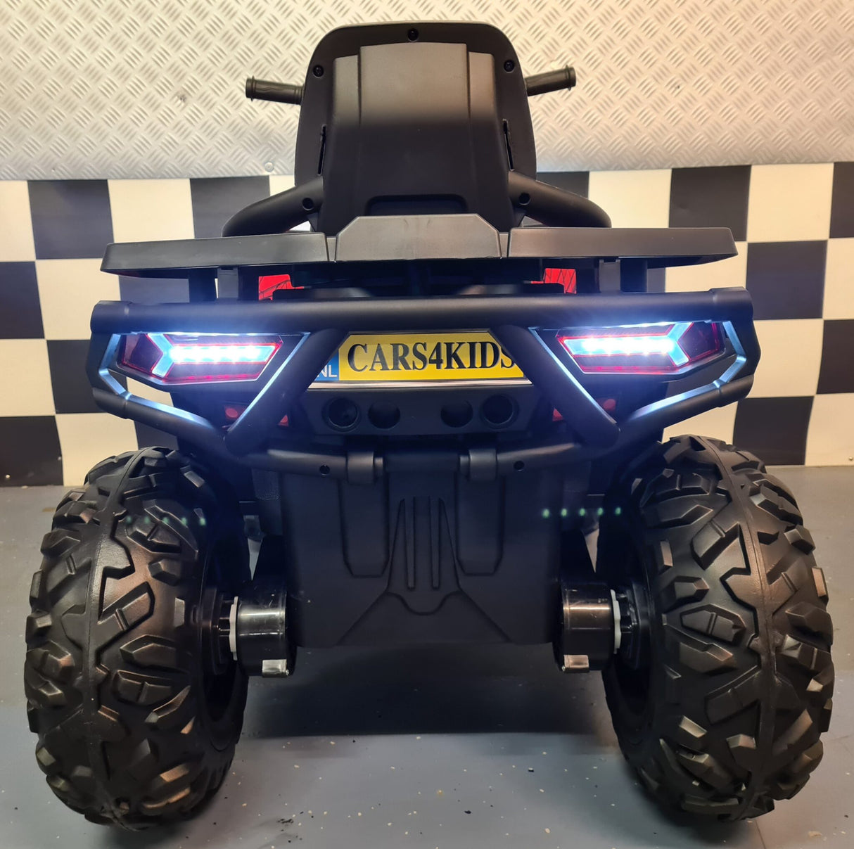 Batteri børnequad Spider 12 volt rød