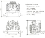 FS-B400 4-Cyl Boxer Methanol Engine 4-Stroke Kit
