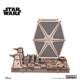 UGEARS Star Wars TIE Fighter – 3D træbyggesæt med motor (400 dele)