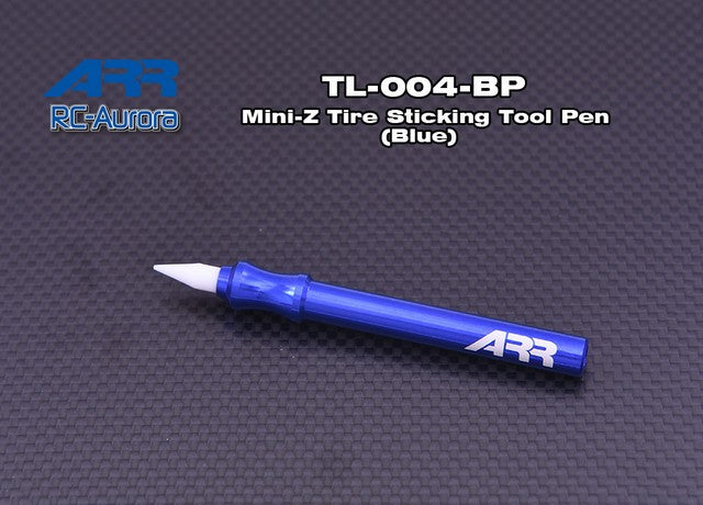 RC Aurora Racing TL-004-BP - Mini-Z Tire Sticking Tool Pen (Blue)