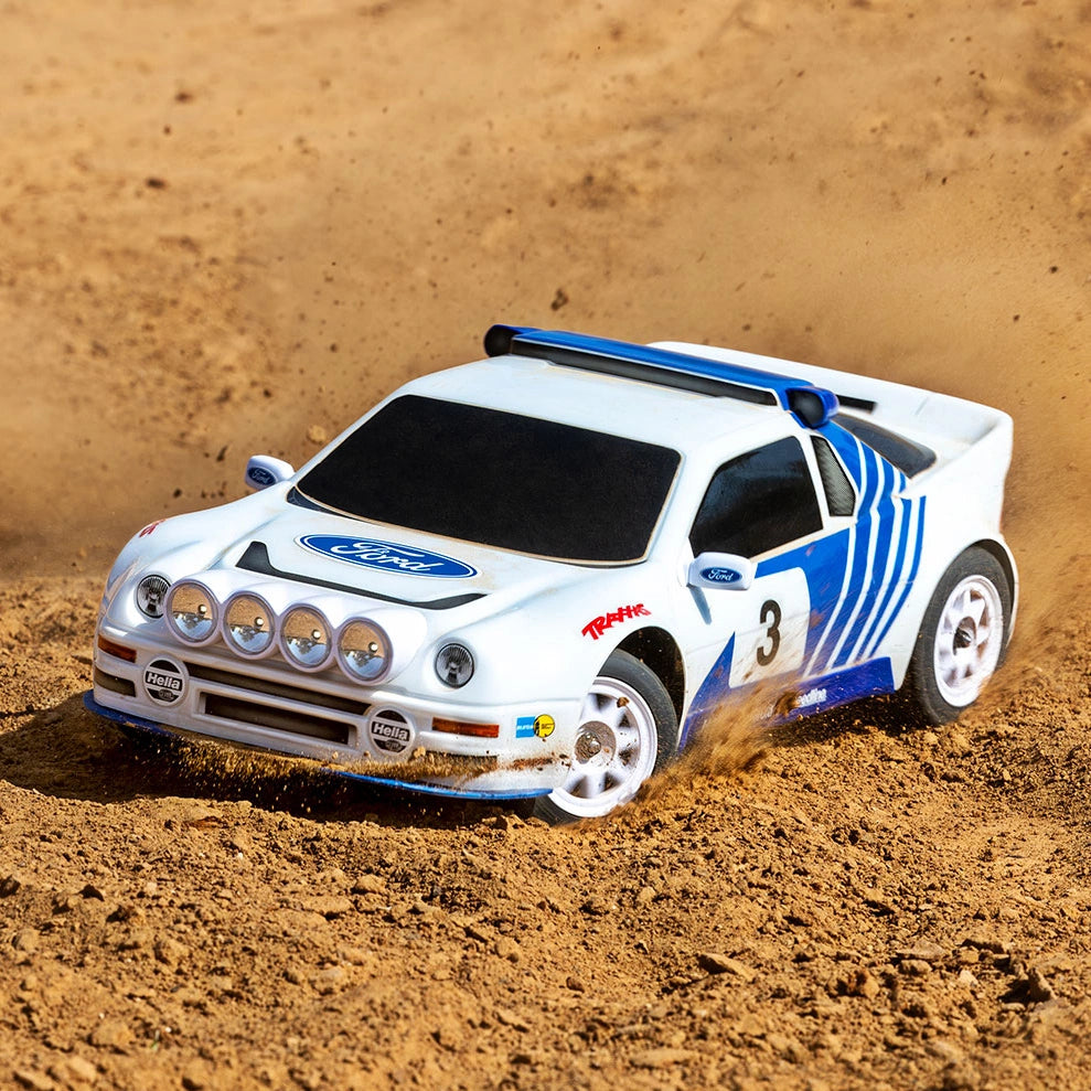 Mini Rally Ford RS200 RTR TQi VXL-3s - USB-C laddare / 2s LiPo