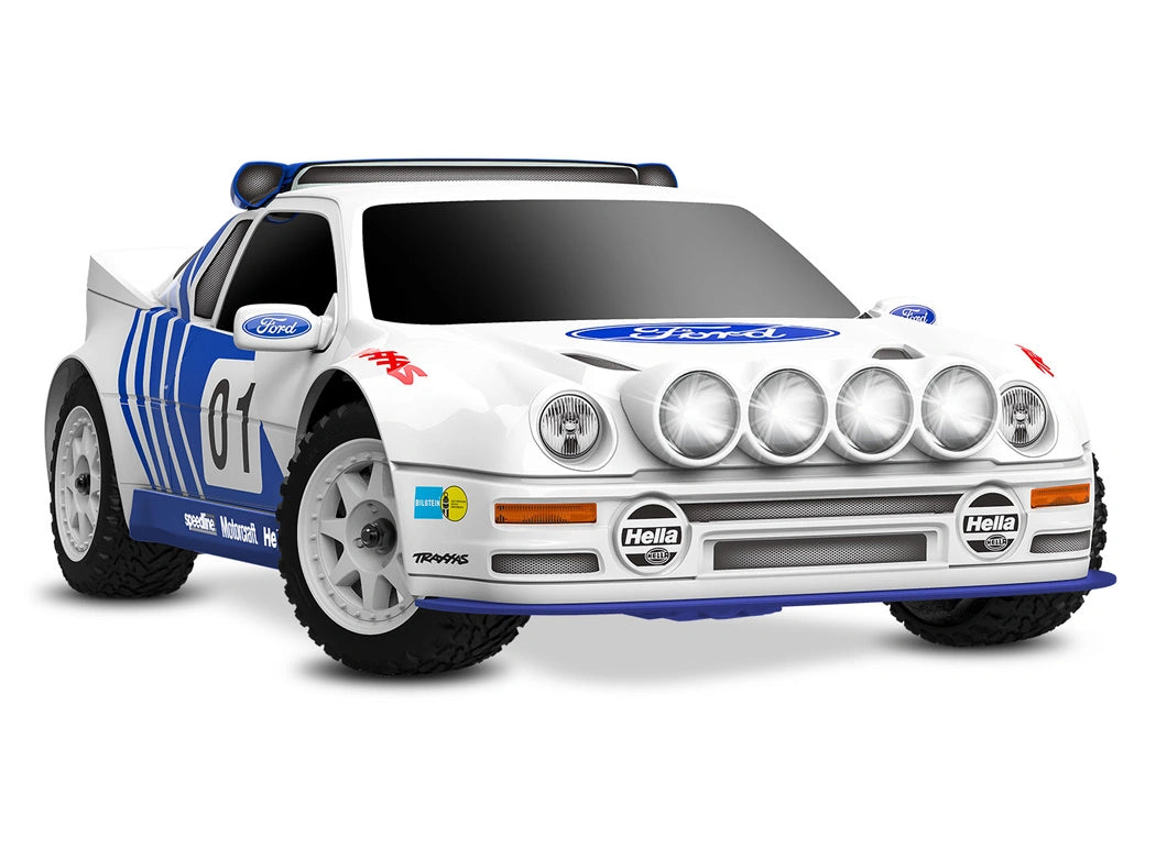 Mini Rally Ford RS200 RTR TQi VXL-3s - USB-C laddare / 2s LiPo
