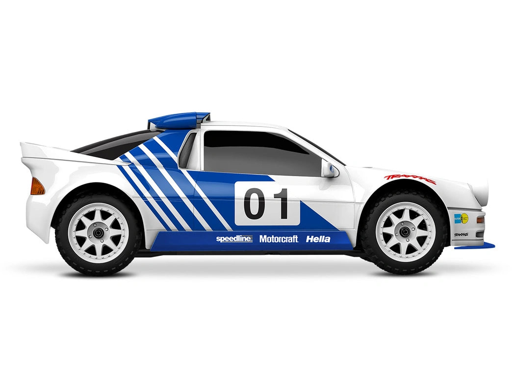 Mini Rally Ford RS200 RTR TQi VXL-3s - USB-C laddare / 2s LiPo