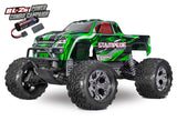 Traxxas 36354-4 Stampede 2WD 1/10 RTR TQ BL-2s HD Grøn