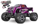 Traxxas 36354-4 Stampede 2WD 1/10 RTR TQ BL-2s HD Pink