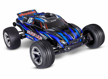 Traxxas Rustler 2WD BL-2s EHD - FREE COMBO DEAL - LIPO 2s & Charger