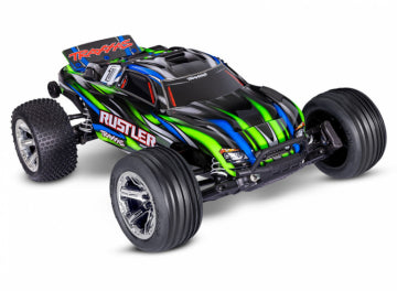 Traxxas Rustler 2WD BL-2s EHD - FREE COMBO DEAL - LIPO 2s & Charger
