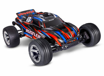 Traxxas Rustler 2WD BL-2s EHD - FREE COMBO DEAL - LIPO 2s & Charger