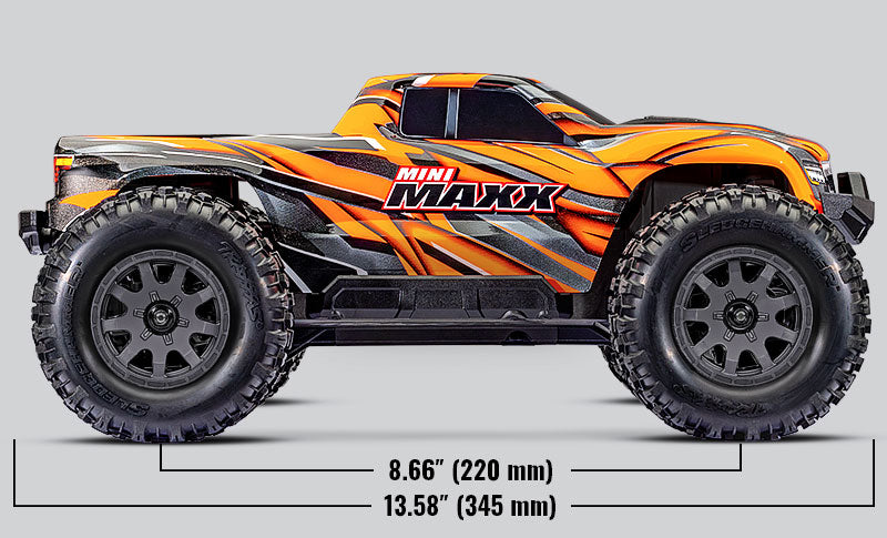 Traxxas 107154-1 Mini MAXX RTR TQ BL-2s USB-C Charger / 2s Li-Po