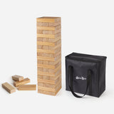 Stanlord Tumble Tower Pro XL – Stort Jenga-spel i furu