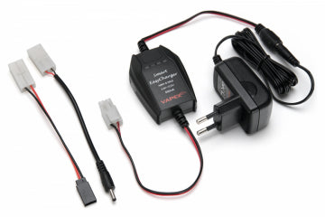 Charger 4-10 NiMH 500mA Tamiya &amp; Futaba 3,5x1,6mm RX/TX