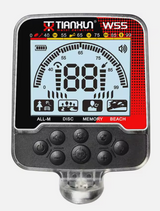 Metal Detector W55 Waterproof with Headphones – Lithium Battery