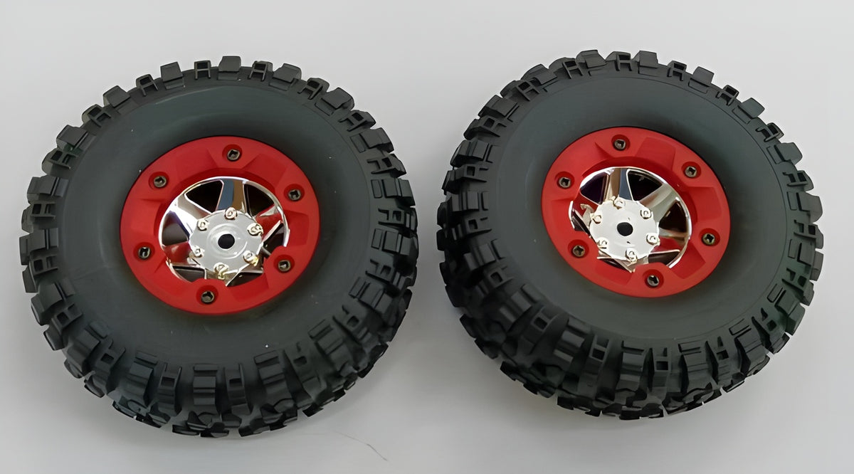 Tire &amp; Wheel Red Left (2)
