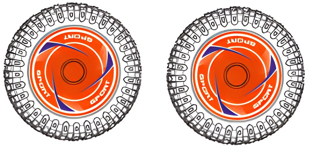 Tire &amp; Wheel Rear Orange (2)