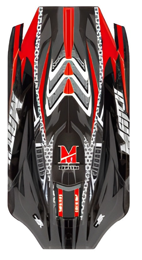 Bodyshell &amp; Wing Black/Red