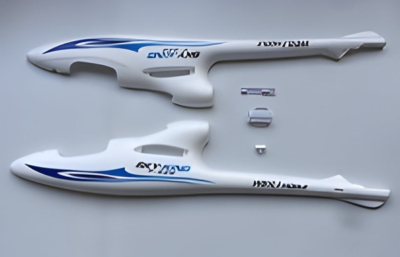 Fuselage, Wimng, Tail Fin &amp; Stabilizer Set Blue - F959S