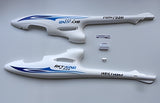 Fuselage, Wimng, Tail Fin &amp; Stabilizer Set Blue - F959S