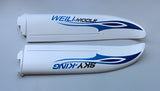 Fuselage, Wimng, Tail Fin &amp; Stabilizer Set Blue - F959S