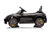 Porsche Taycan 12V elbil för barn – 1 person, grå
