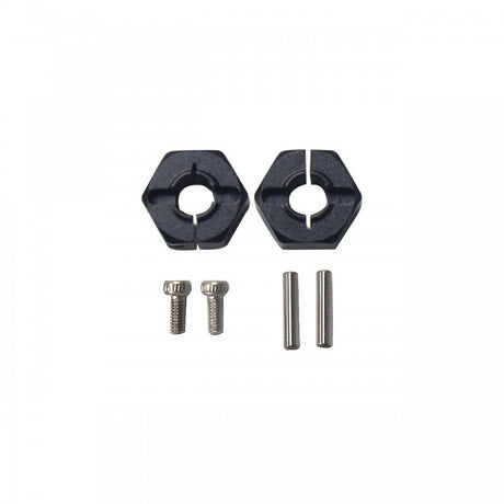 DISC.. 6MM Hex. Hub Set (Metal,Black)