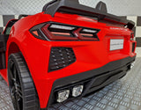 Chevrolet Corvette C8 12V elbil för barn – 2 personer