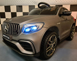 Elektrisk børnebil Mercedes GLC 63 AMG mat grå