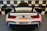 Elektrisk koerebil BMW M6 GT3 med 2.4G RC hvid