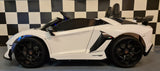 Lamborghini Aventador 2-personers 24 volt med drift hvid