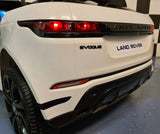 Elektrisk børnebil Range Rover Evoque med 4 motorer hvid