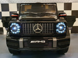 Børnebil Mercedes G63 12V sort 1-personers