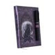 Embossed Black Cat Witches Spell Book  A5 Journal with Pen