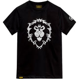 World of Warcraft Alliance Classic t-shirt, color: black, size: S