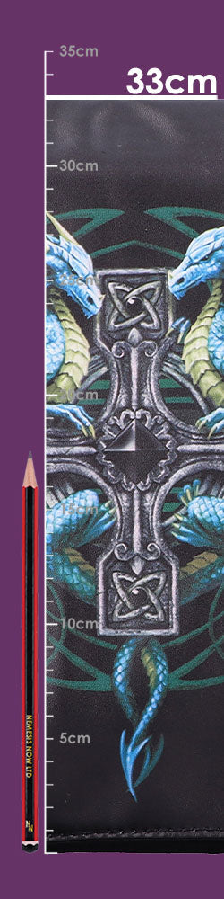 Gothic Fantasy Dragon Duo Messenger Bag by Anne Stokes