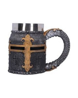Crusader Medieval Knight Chainmail Wine Goblet