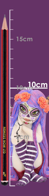 Esmerelda Figurine Sugar Skull Fairy Ornament