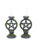 Ivy Covered Wiccan Pentagram Tarot Trinket Box