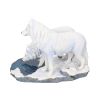Warriors of Winter Wolf Figurine by Lisa Parker Snowy Wolf Ornament – billede 4