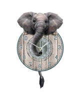 Piggin' Tickin' Pig Pendulum Clock