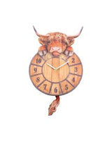 Trunkin' Tickin' Elephant Pendulum Clock