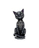 Hippy Kitty Black Cat Ornament  26cm