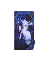 Anne Stokes Winter Guardians Wolf Embossed Purse