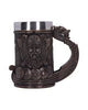 Bronze Odins Messengers Norse God Bust