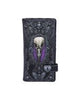 Ravens Flight Black Wing Floral Embossed Purse Wallet